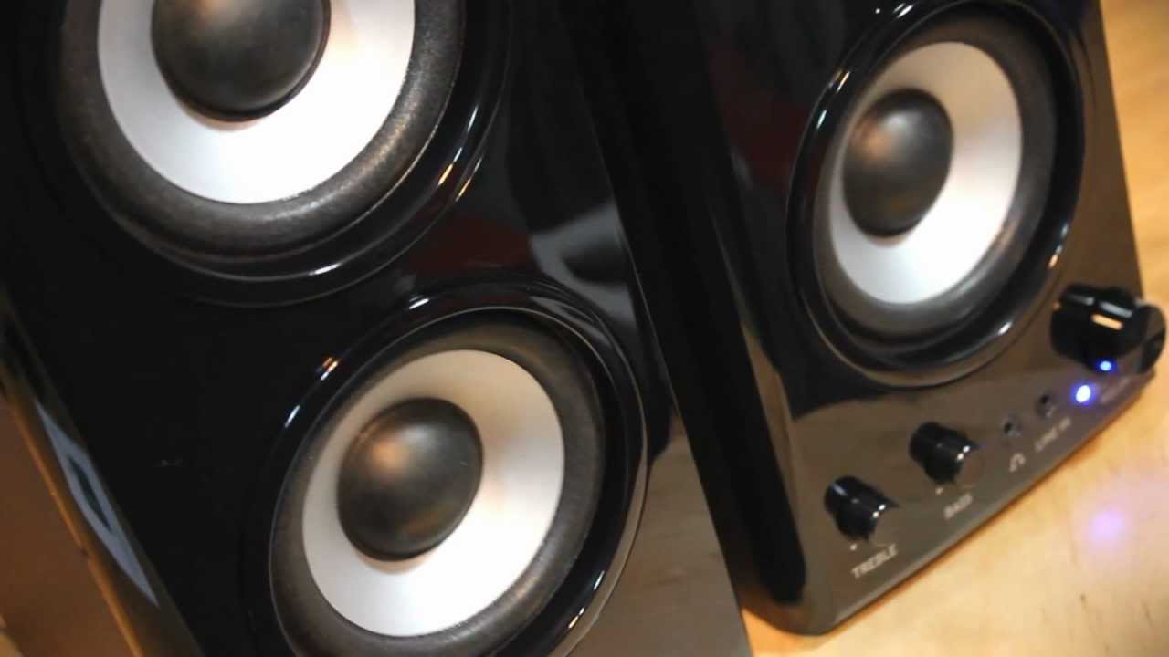 Genius SP-HF1800A 50W RMS Speaker System Unboxing and overview