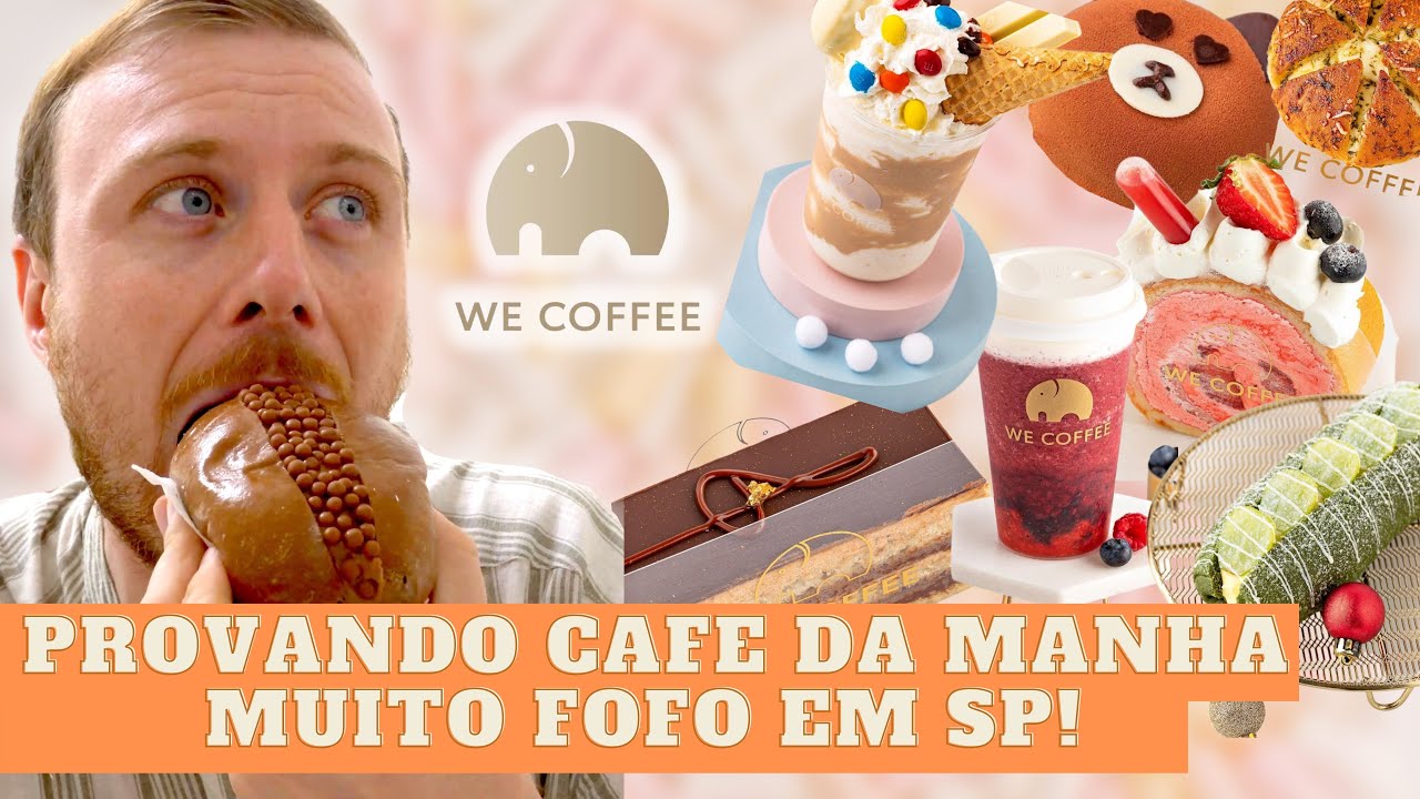 GRINGO FICOU LOUCO NA CAFETERIA MAIS FOMOSO EM SÃO PAULO