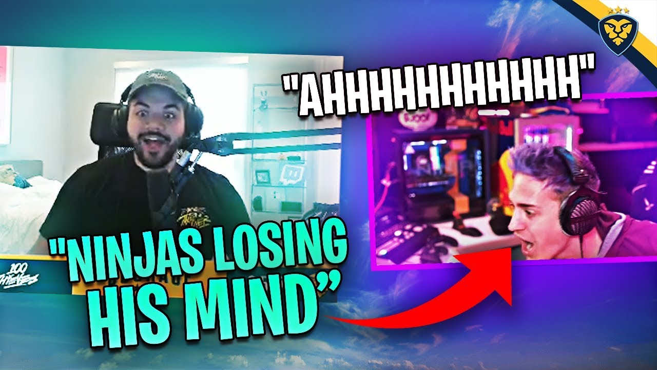 NINJASHYPER LOSES HIS MIND LIVE ON STREAM! (Fortnite: Battle Royale)