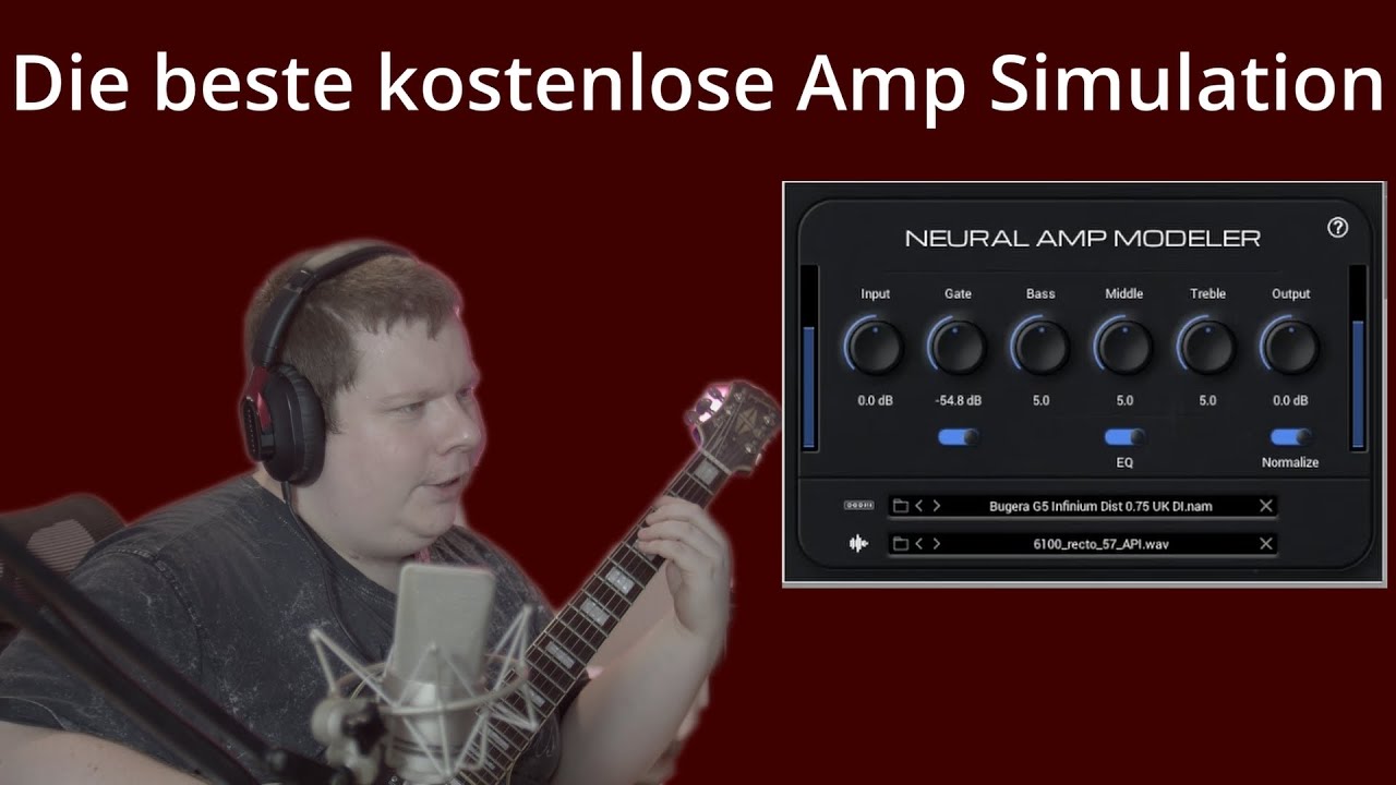 Die beste kostenlose Amp Simulation - Neural Amp Modeler