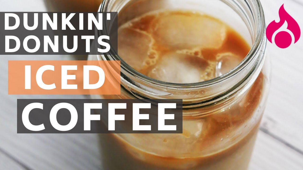 Dunkin Donuts Iced Coffee Recipe