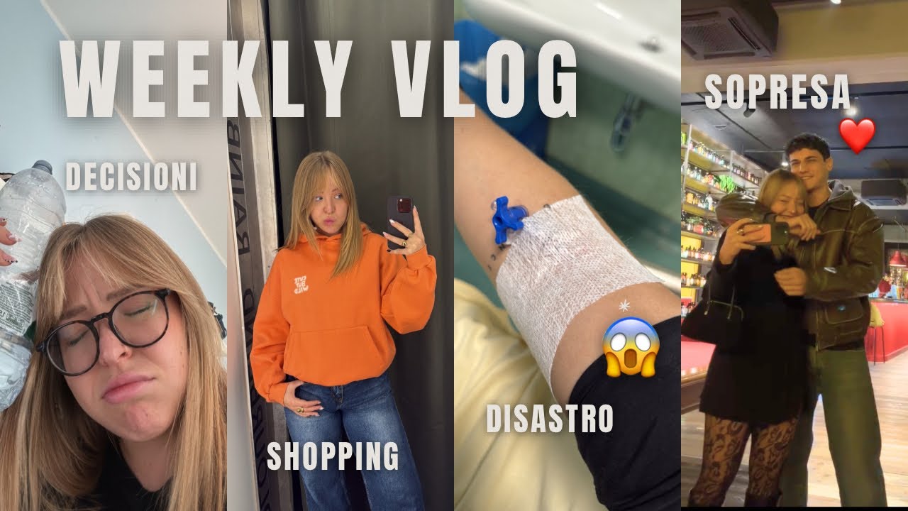 SONO FINITA IN OSPEDALE! + festa a sorpresa per il mio ragazzo e decisioni importanti  - VLOG