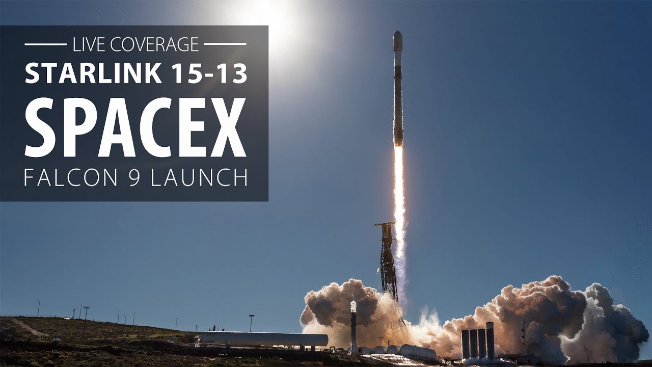 Смотрите прямую трансляцию: SpaceX запустит 27 спутников Starlink на ракете Falcon 9 с космодрома...