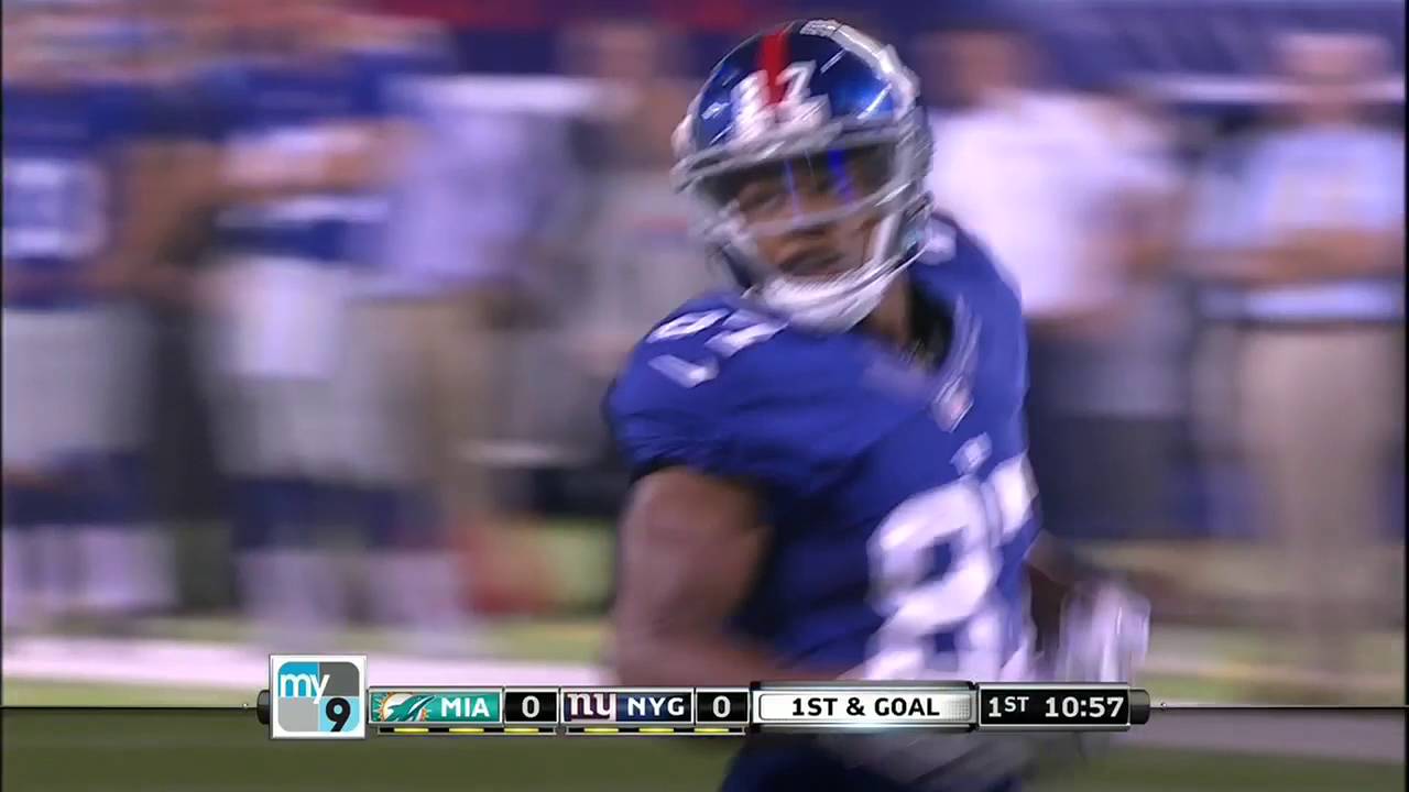 Sterling Shepard Makes an Amazing Diving Catch! (Preseason) | Dolphins vs. Giants | NFL