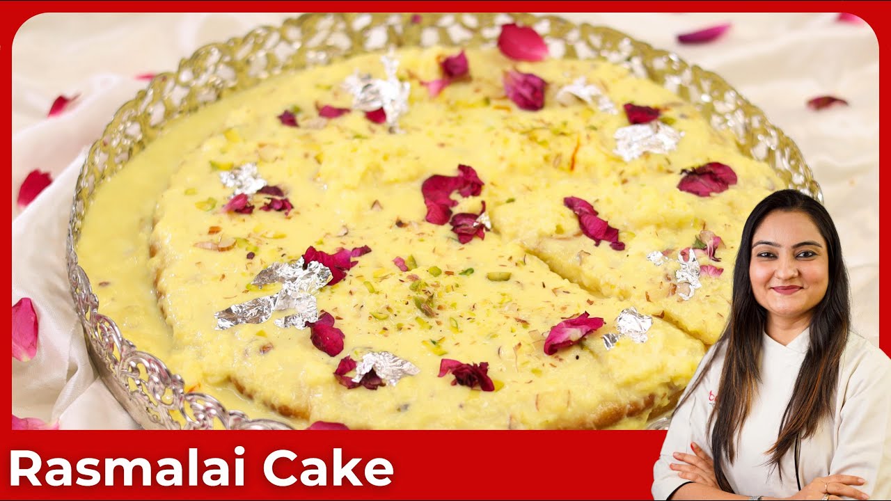 Diwali Special Rasmalai Cake