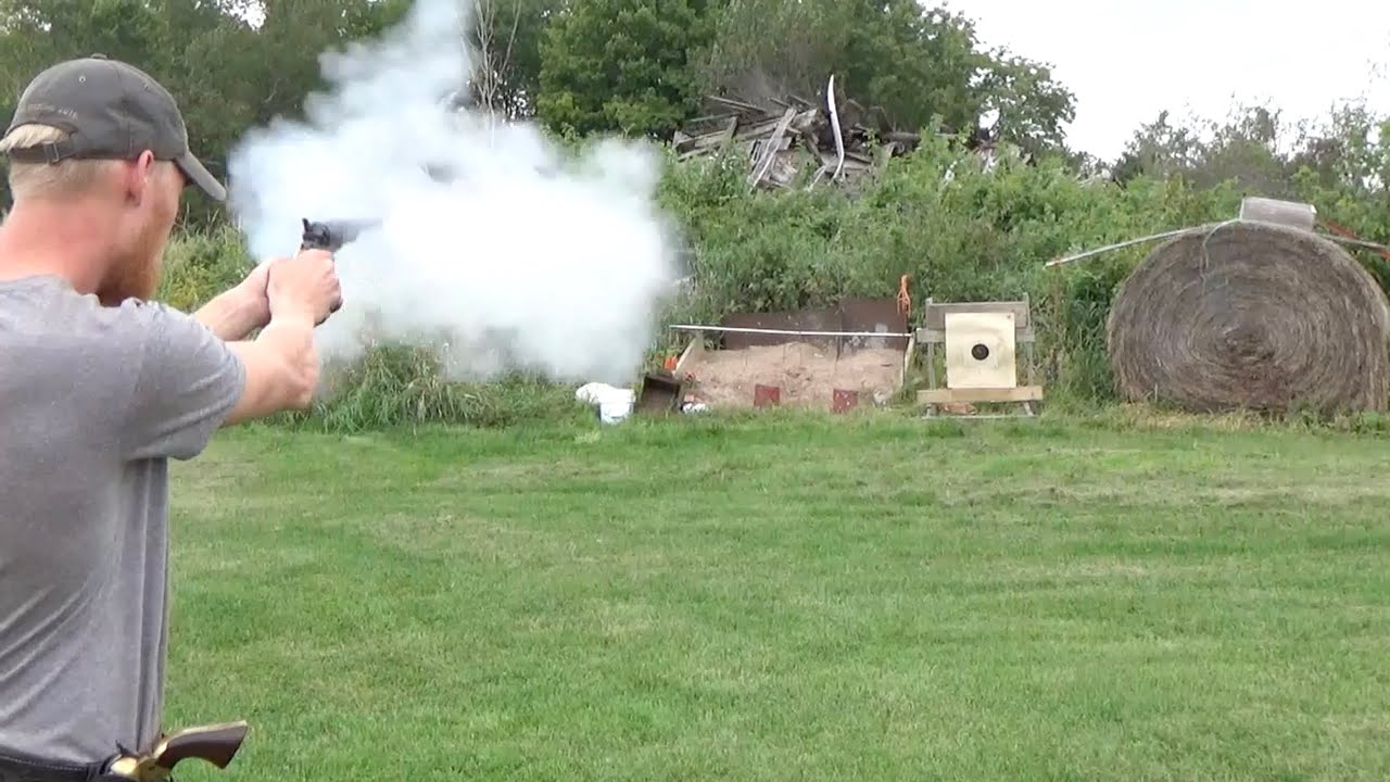 Shooting Black Powder Revolvers