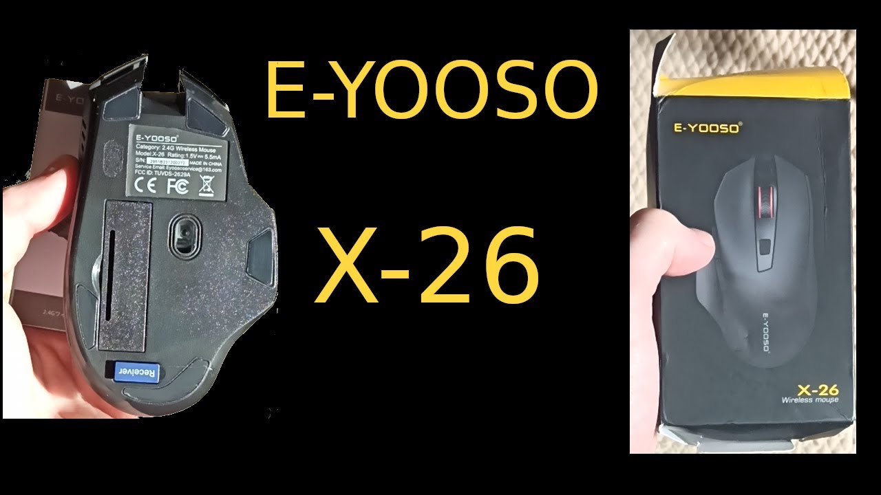 E-Yooso X-26 unbox and short review