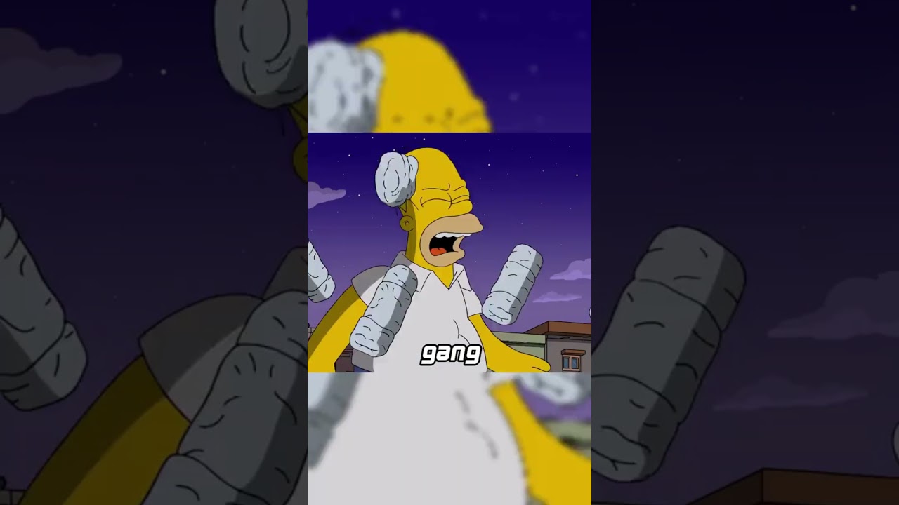Bart was struck by lightning 