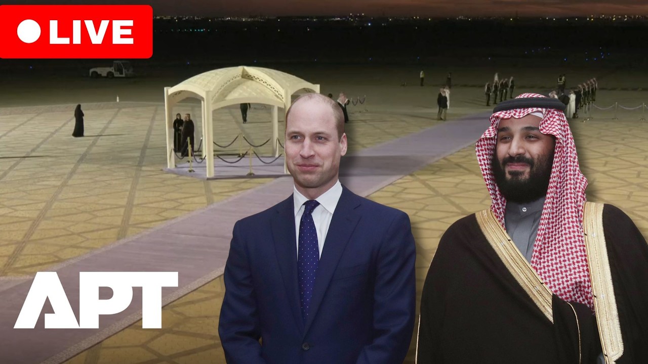 LIVE | UK’s Prince William Touches Down in Riyadh for Historic Saudi Visit | APT
