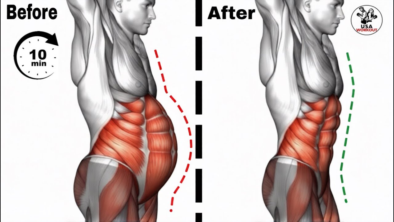 Standing Exercises to Lose Belly Fat || Burn Belly Fat Every Morning with These 13 Simple Moves 