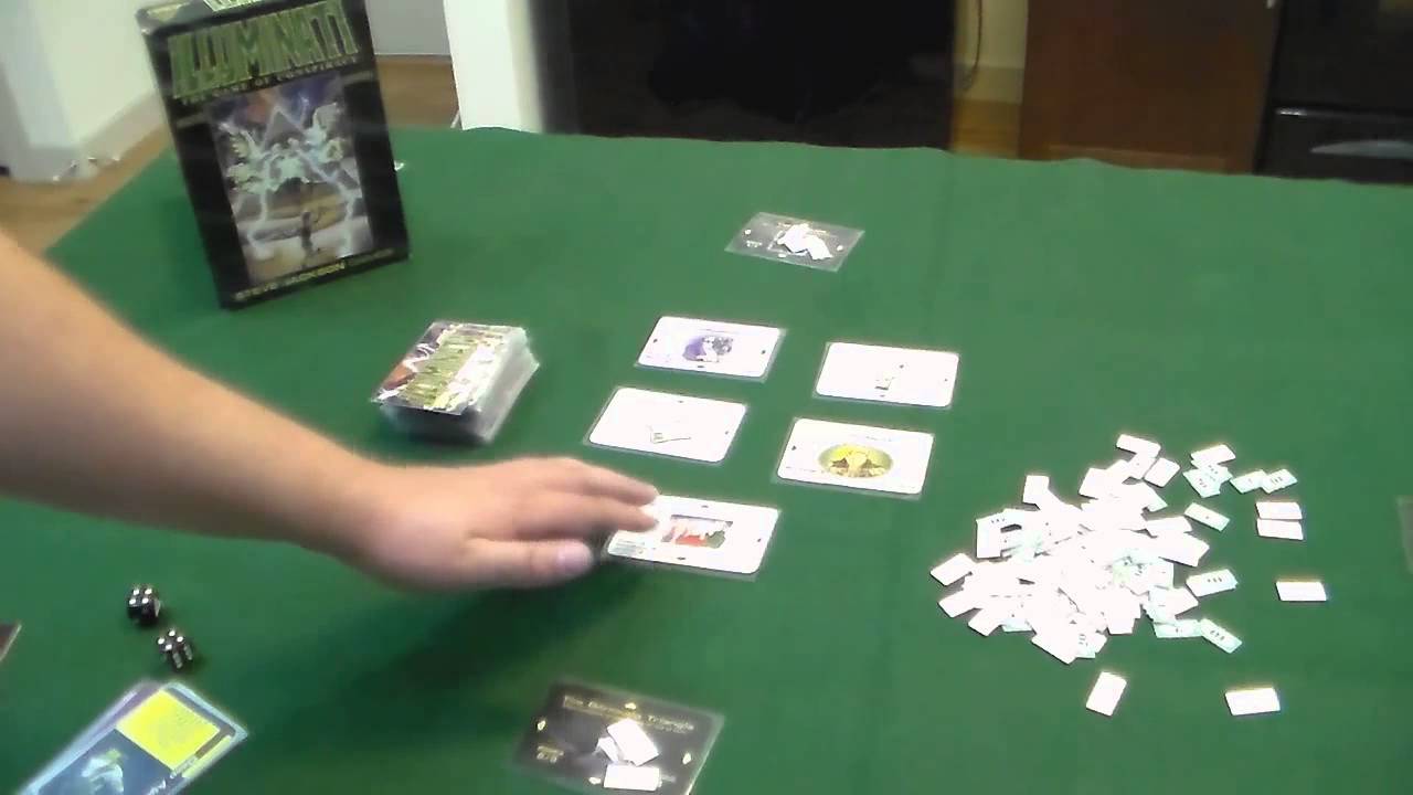 Board Game Review and Gameplay Demo - Illuminati