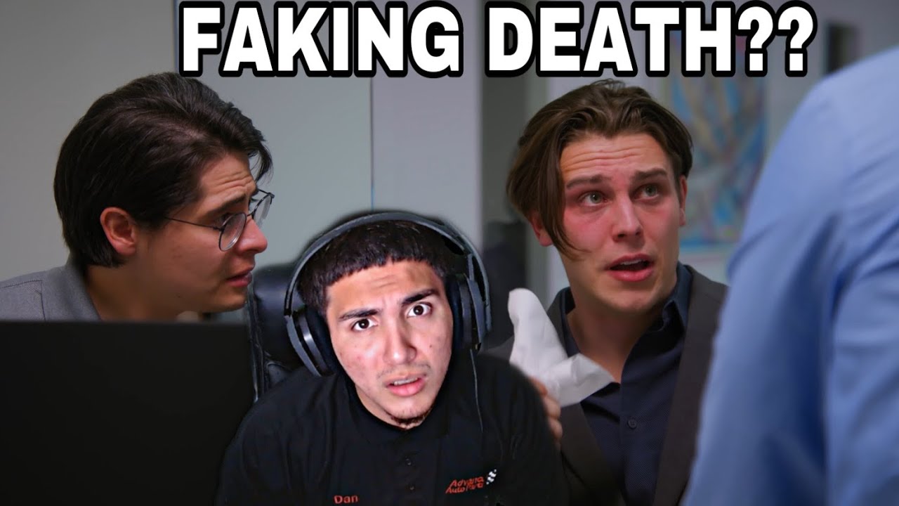 WHO TF FAKES THEIR GRANDMA'S DEATH?! Reacting To Dhar Mann Employee Fakes Death To Skip Work!