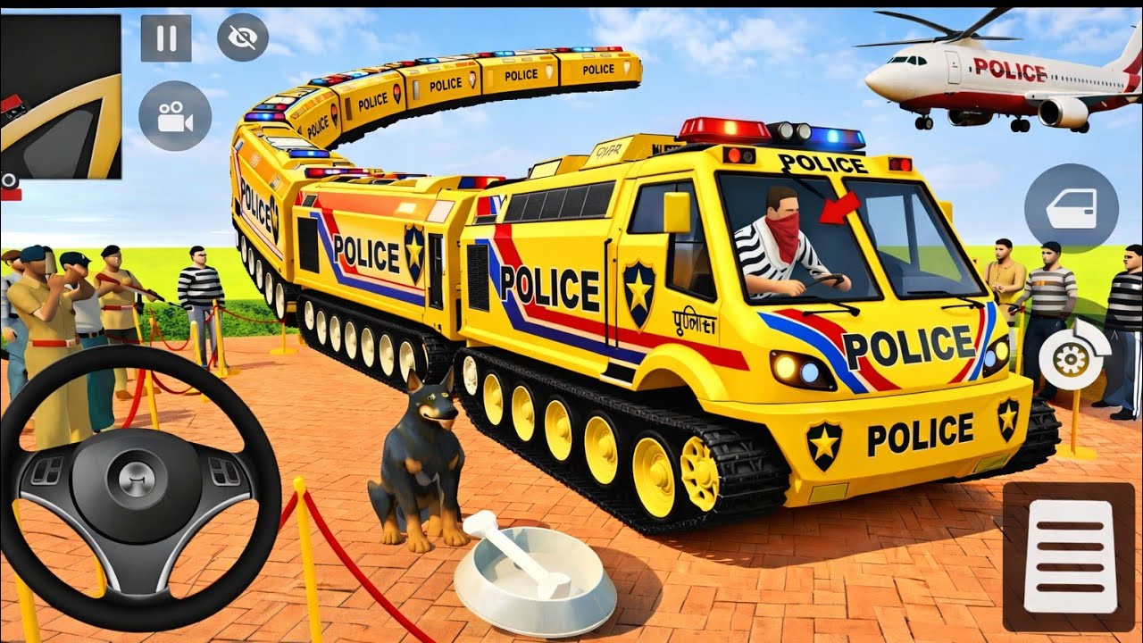 🤑Indian Thift Auto Simulator🤩Indian Showroom Purchase😮Modified Lexriy New Police Train And Bike🥳Game