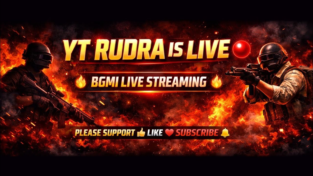 Live streaming of YT RUDRA IS LIVE