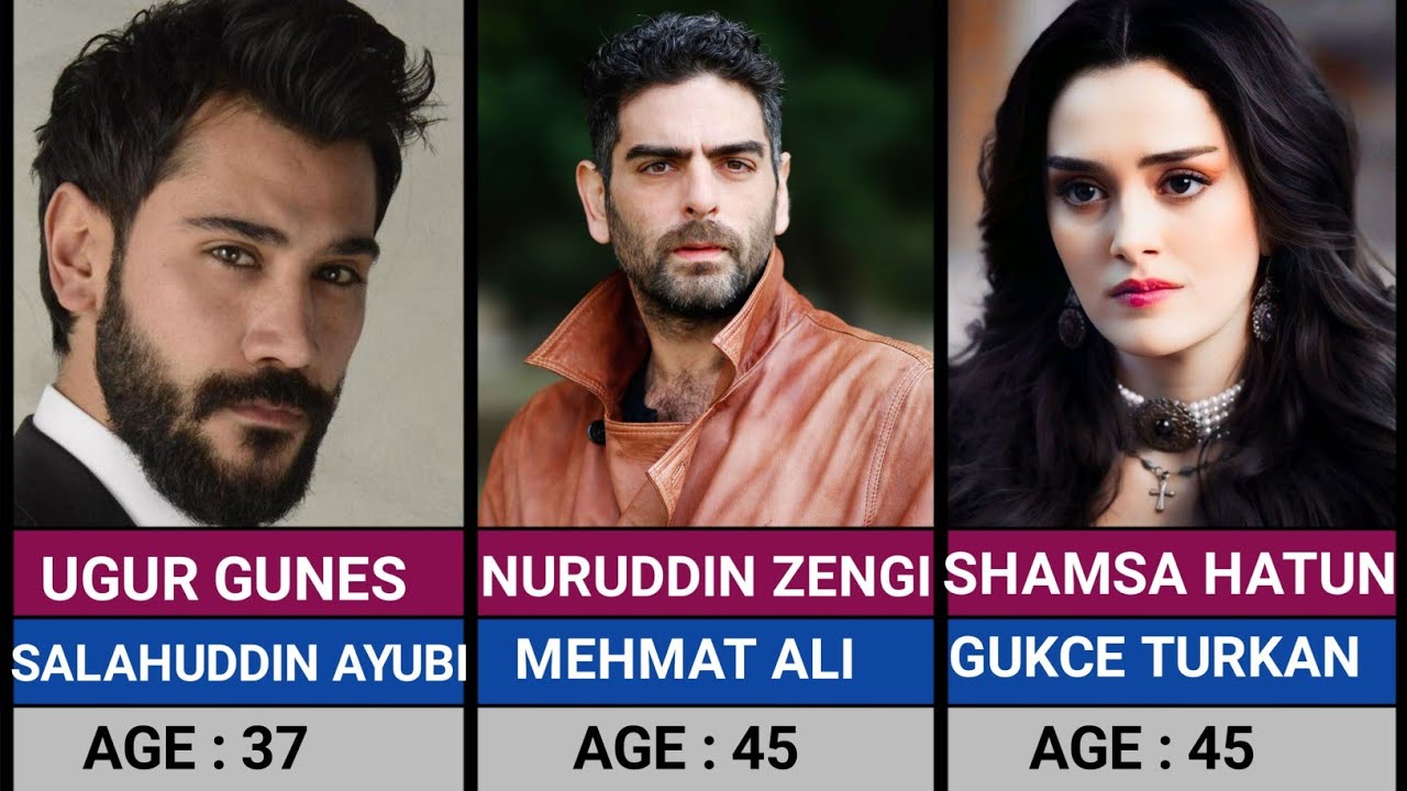 Kudüs Fatihi: Selahaddin Eyyubi Cast | Real Name & Age