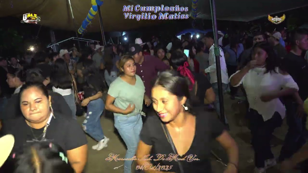 Grupo la iniciativa musical, en Marcialta Ixh. de Mad. Ver. Cumpleaños de Sr. Virgilio Matías
