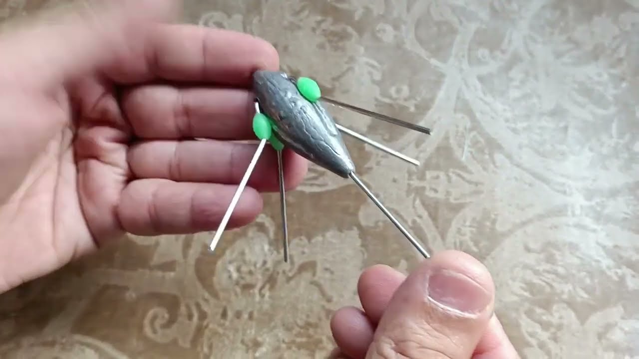 Pêche en mer : le plomb grappin.