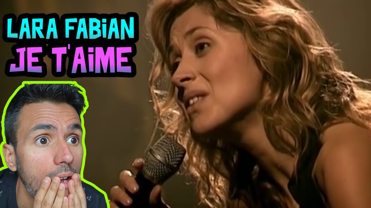 Lara Fabian - Je t'aime - Live in Paris, 2001 (REACTION) Emotional Performance