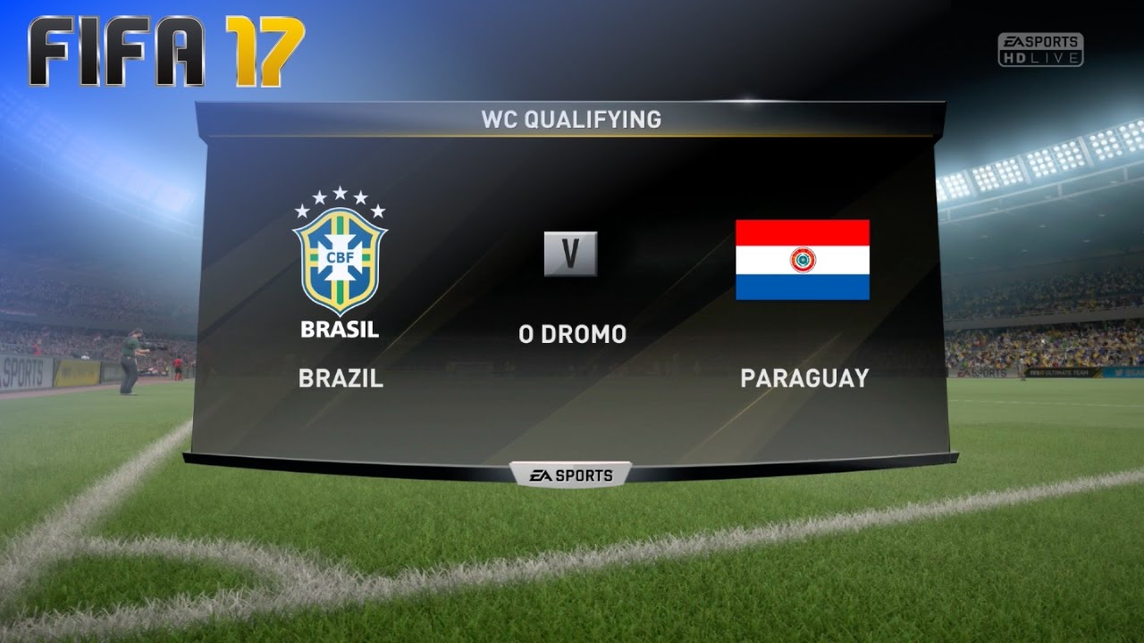 FIFA 17 - Brazil vs. Paraguay @ O Dromo