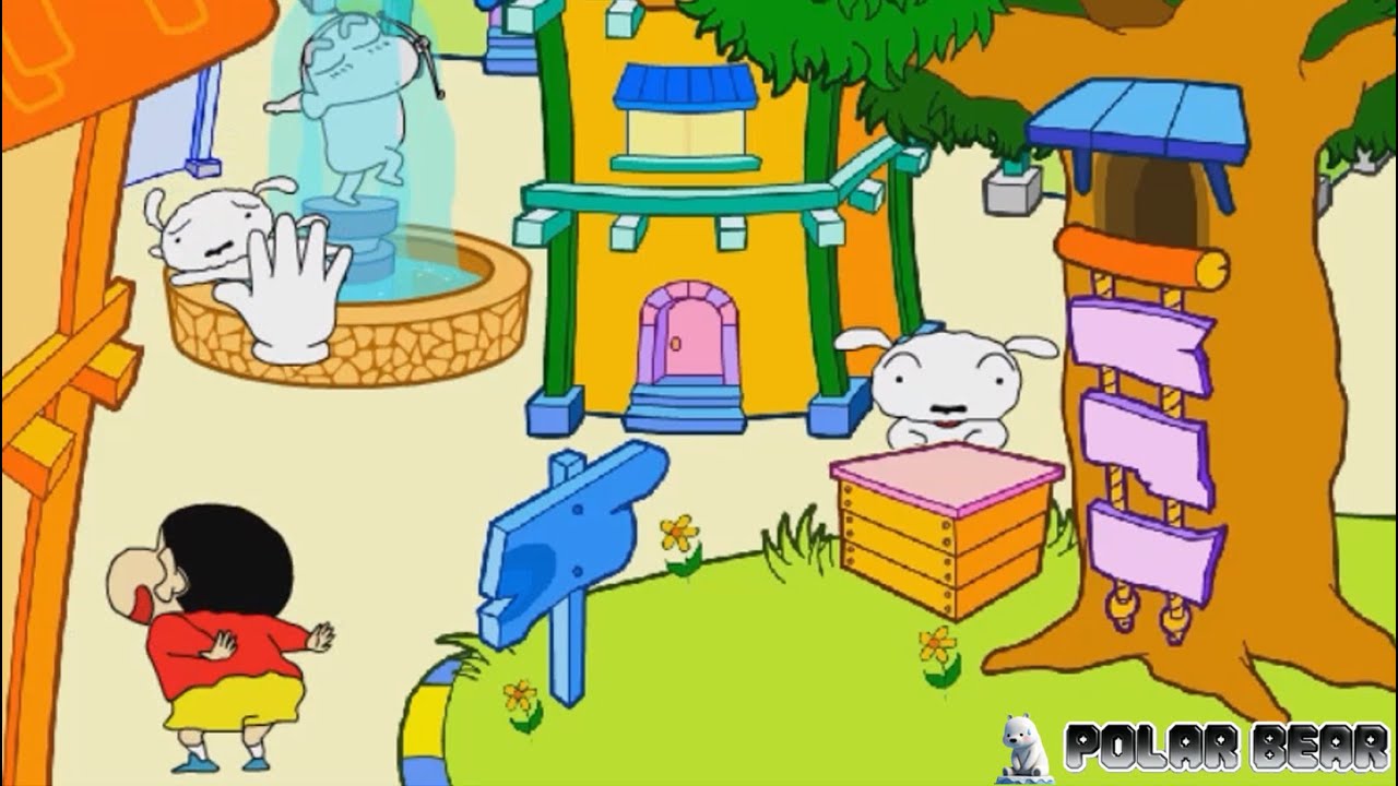 Crayon Shin-chan Game Shiro~~ Where are you?丨짱구교실 흰둥아~~ 어디있니?