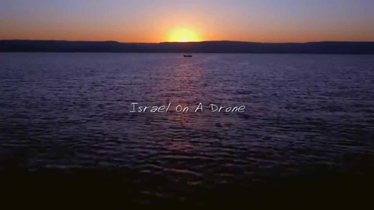 Israel On A drone - Sea of Galilee