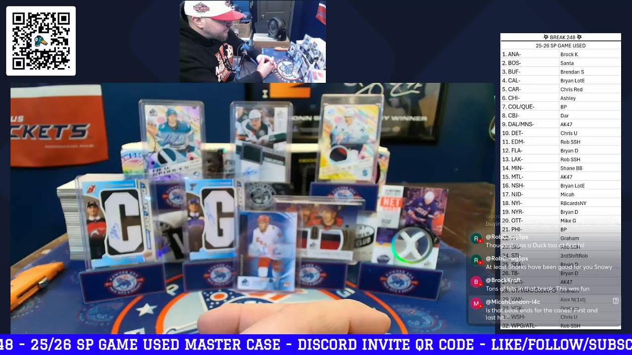 Break 248 - 25/26 SP Game Used