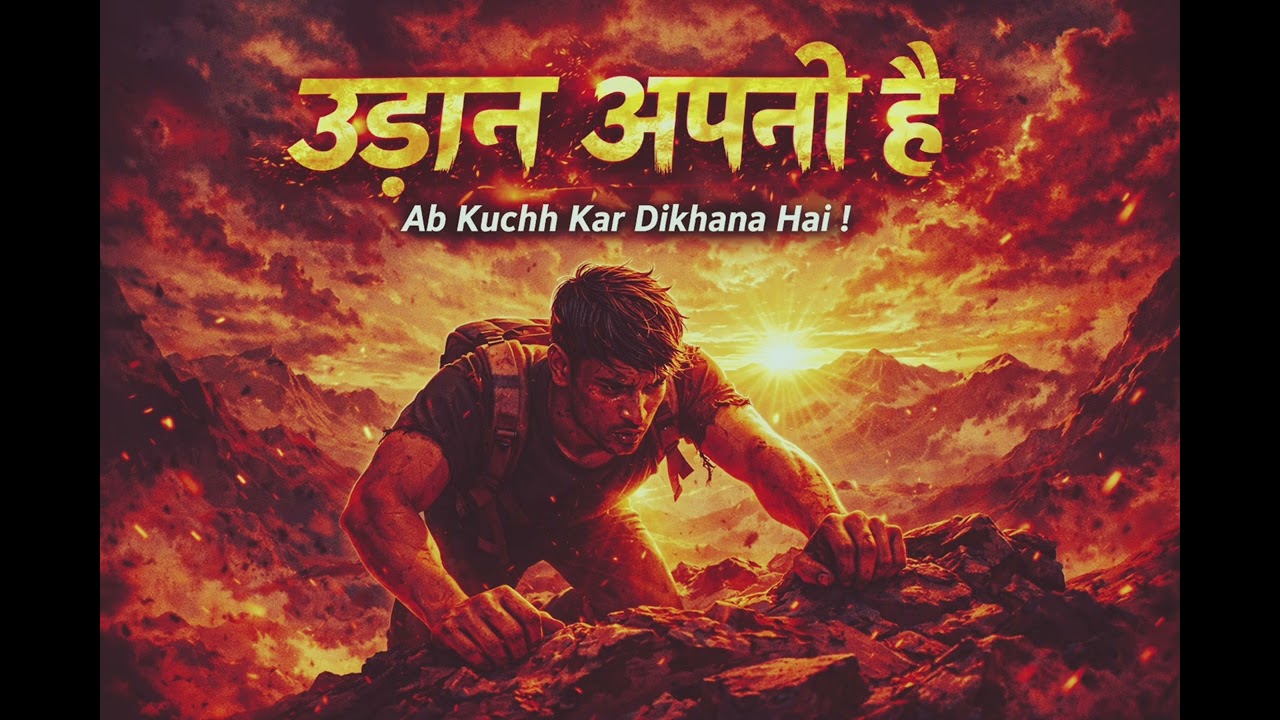 Udan Apni Hai – Motivational Hindi Song 2026 | Mission Success | Hard work | Zidd | My Dreams 2026