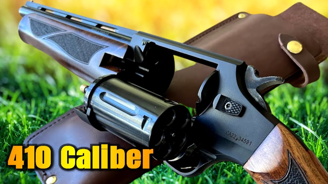 Тестирование РЕВОЛЬВЕРА 410 SHOTGUN в ДЕЙСТВИИ.