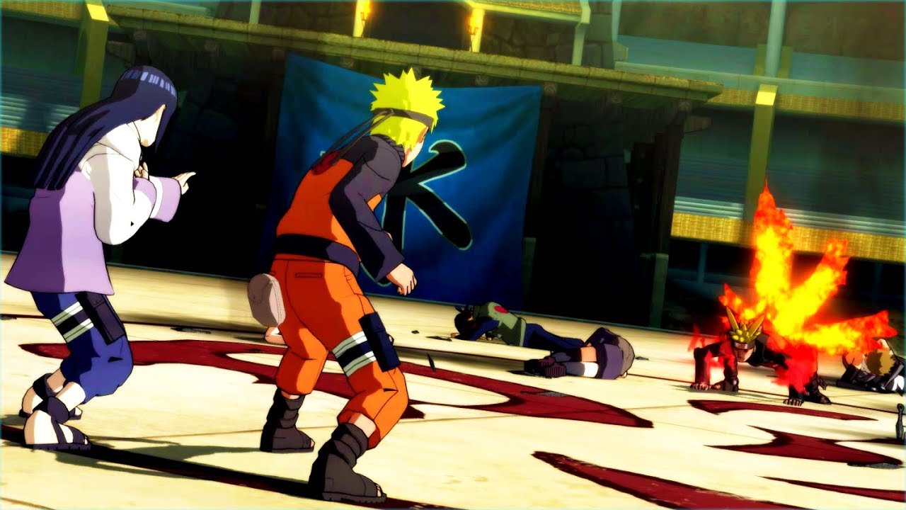 Наруто и Хината ищут Меха Наруто - Ultimate Ninja Storm Revolution Game