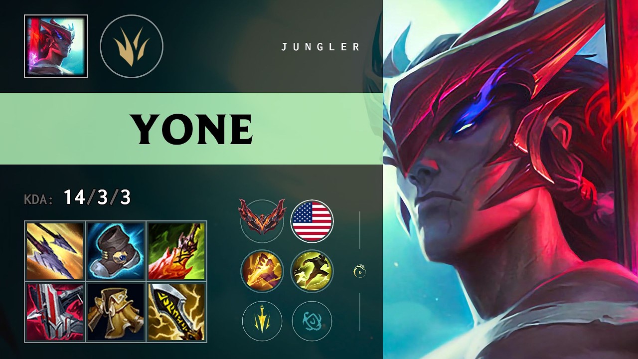Yone Jungle vs Neeko - NA Grandmaster Patch 26.15