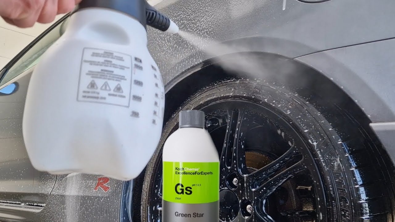 Marolex Pump Sprayer Industry Ergo Acid 1500 & Koch Chemie Greenstar GS #cardetailing #marolex