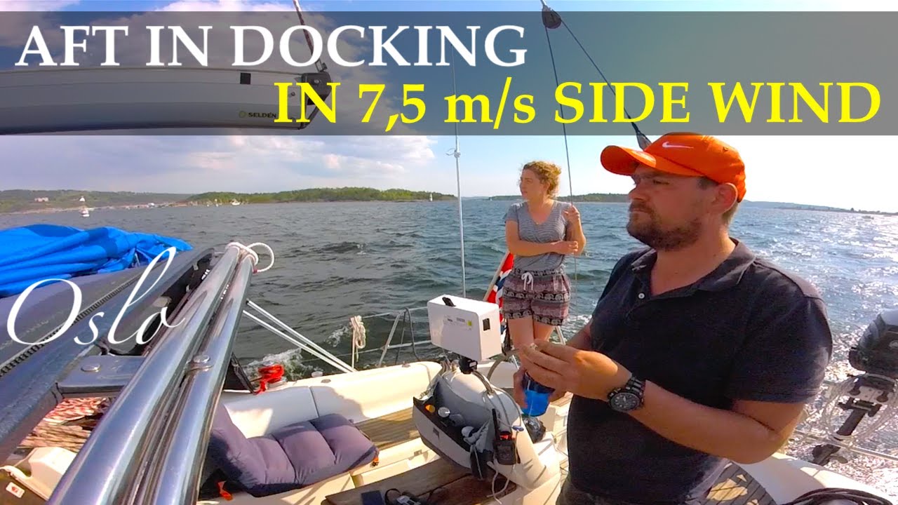 Bavaria 37 cruiser - Side wind docking