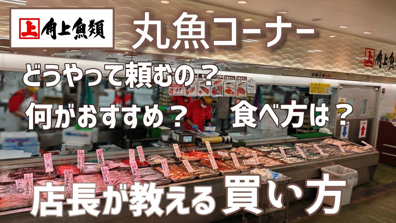 丸魚コーナー【買い方が分からない】ご案内します