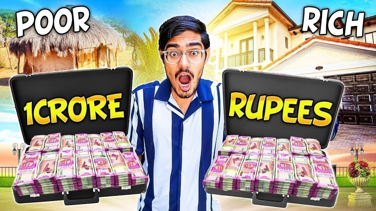 Spending 1,00,00,000 Rupees in 1 Hour Challenge   एक घंटे में उड़ा दिए एक करोड़