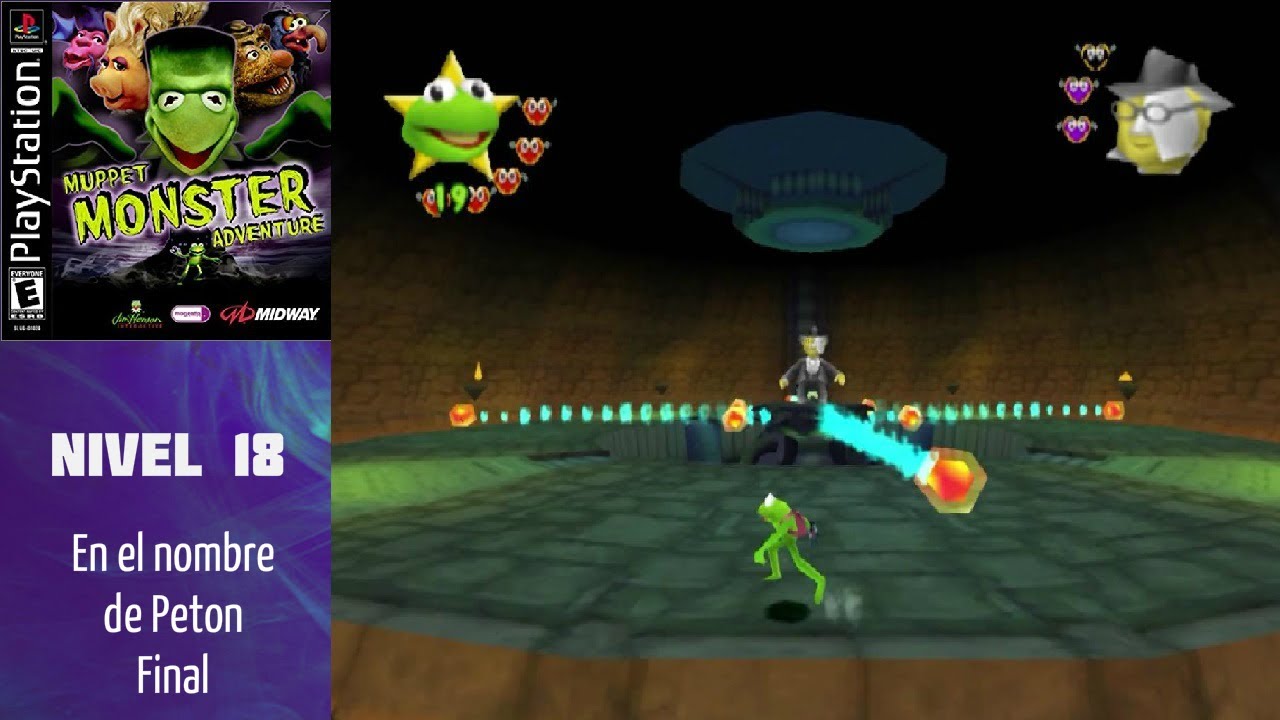 Muppet Monster Adventure (PS1) (Español) (100%) - Nivel 18: En el nombre de Peton - Final - Extras