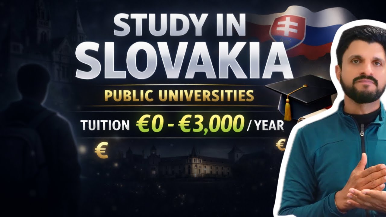 Study In Slovakia in 2026 | Public Universities | Tuition Fee | Slovakia Student Visa Full Details