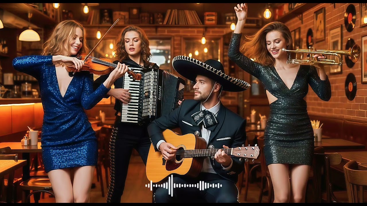 Vintage Polka Magic | 1950s Accordion & Mariachi Romance 🎺✨