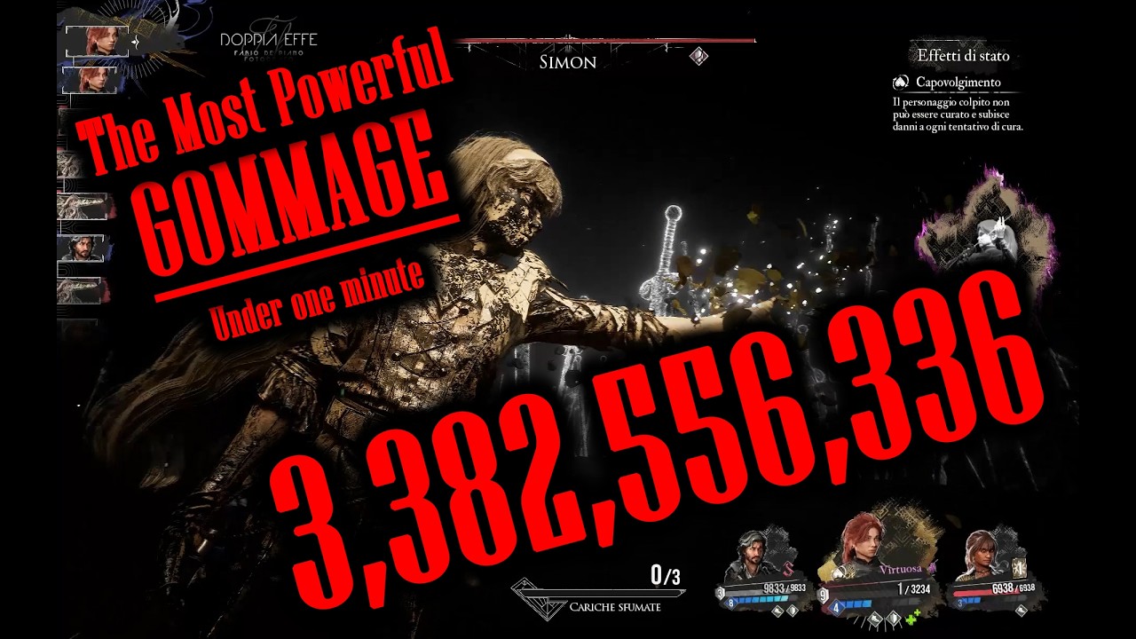 Over 3,3 Billions Damage under 1 Minute !! Most Powerful Gommage in Clair Obscure Expedition 33 NG+9