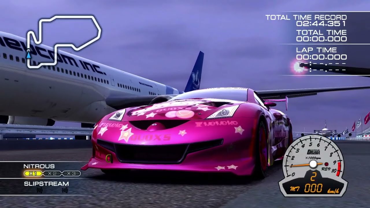 Ridge Racer 7 - Airport Lap | Cat.1 TA (Jujak)