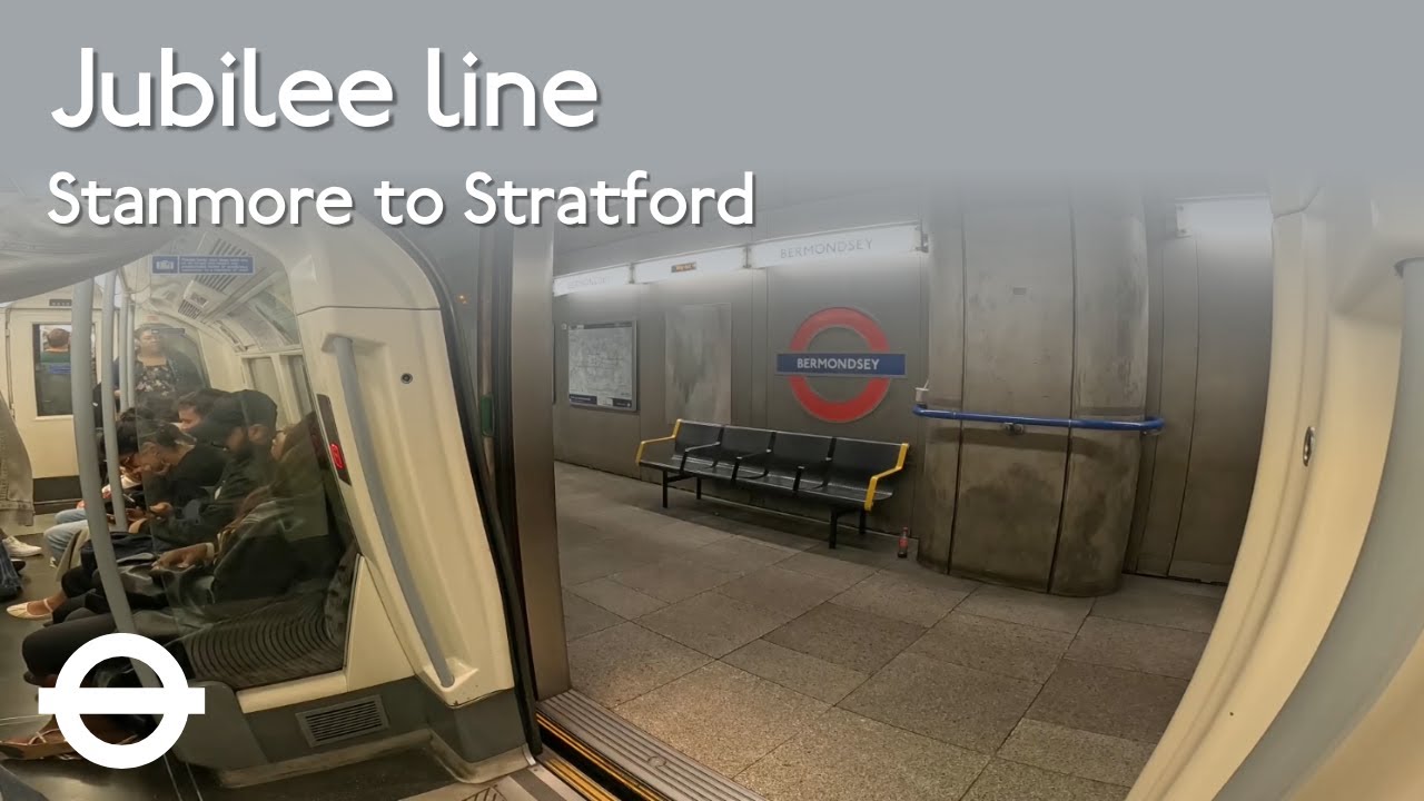 London Underground | Jubilee line Full Journey: Stanmore to Stratford