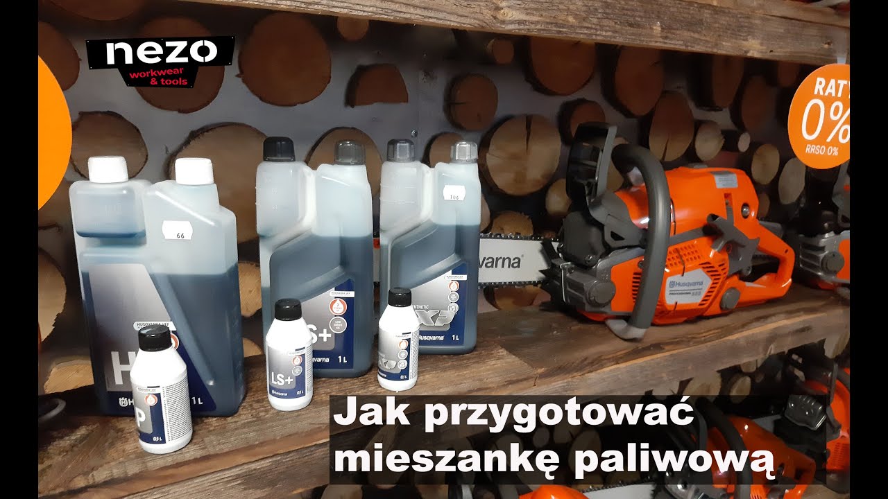 Jak przygotować mieszankę paliwową ?