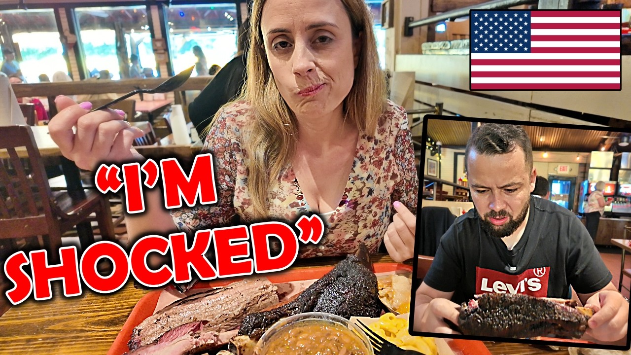 European Couple Tries Texas BBQ for the First Time – We’re Shocked!