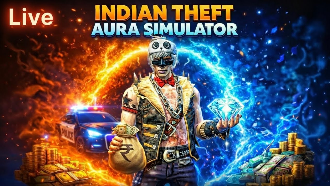 LIVE Indian Theft Aura Simulator Gameplay 🔥