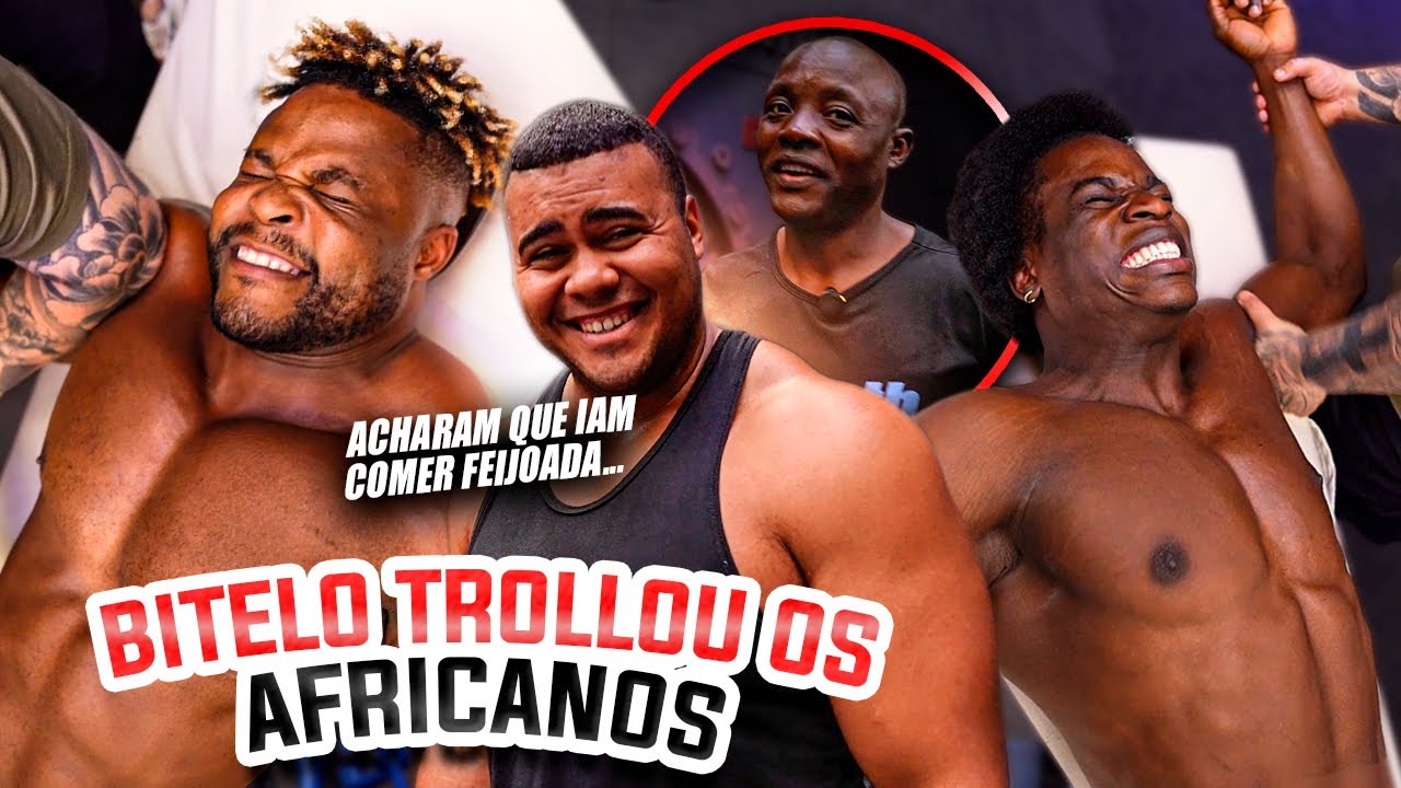 AFRICANOS SOFRERAM NA MIOFASCIAL PELAS MÃOS DO BATATINHA COM BITELO