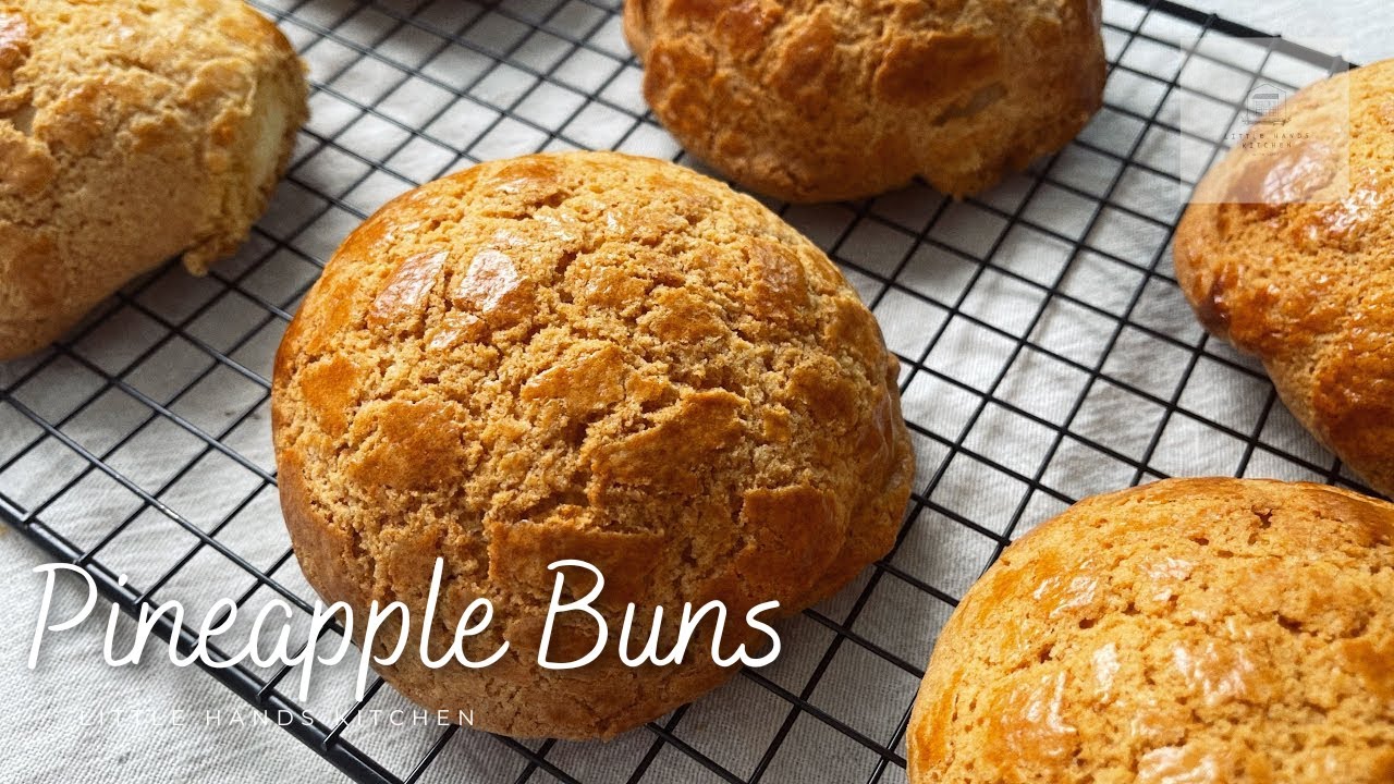 Easy and Delicious HK Style Bakery Pineapple Buns | Bolo Bao | Recipe Tutorial