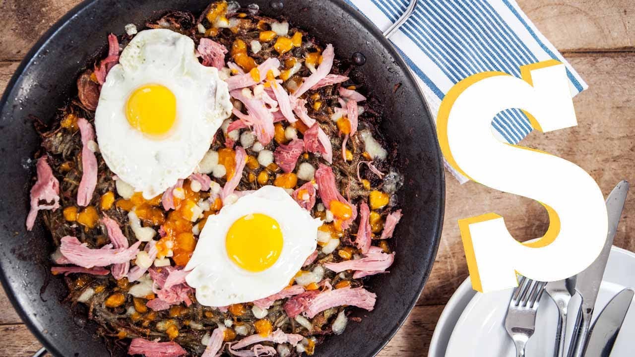Ham & Cheese Rosti Recipe - Made Personal by SORTED