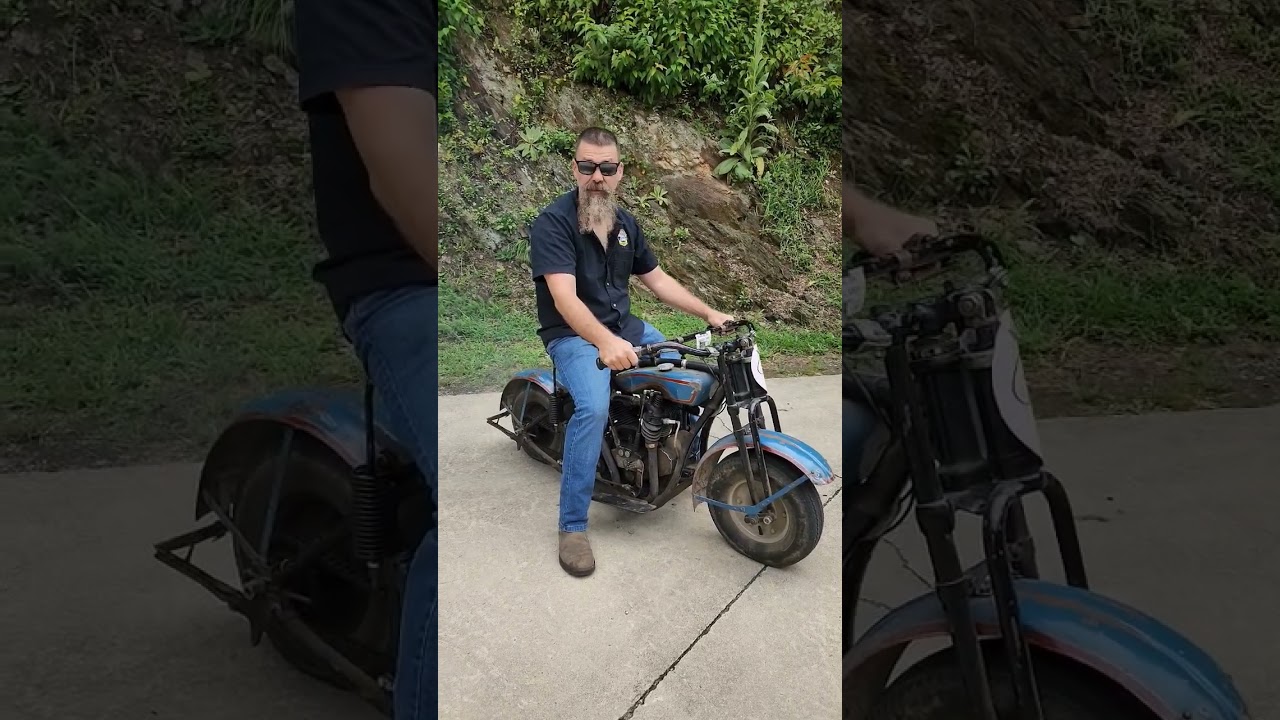 100 Year Old Mini Bike!