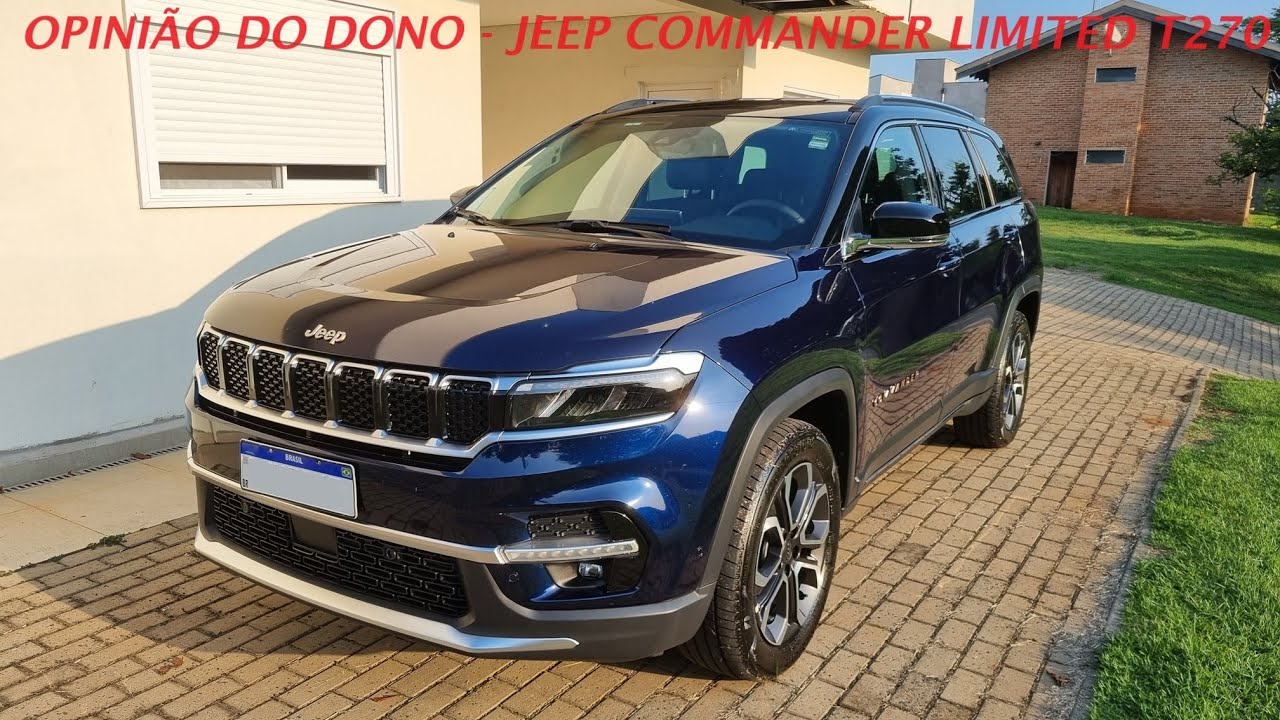 Opinião do dono: Jeep Commander Limited T270 2022 após 2 anos