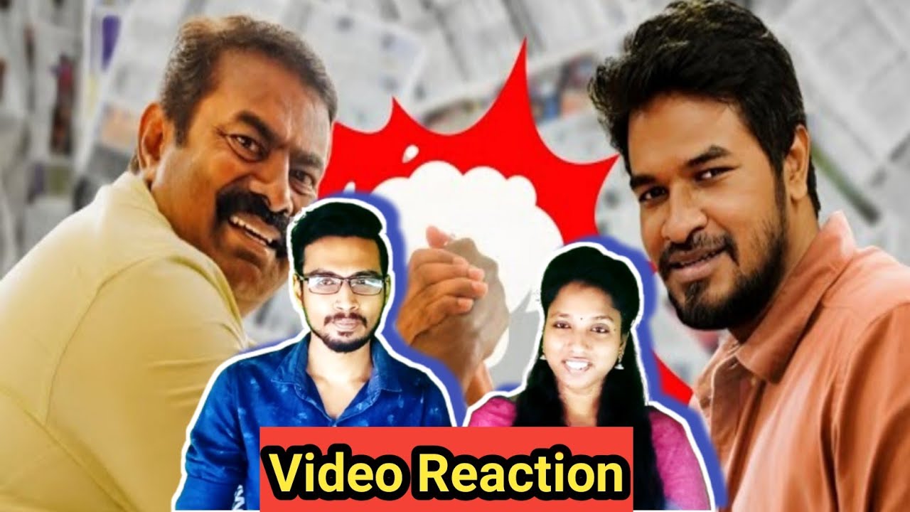 Seeman X Madan Gowri PART -1🎙️🔥| Voice Of Tamilnadu | Tamil Couple Reaction
