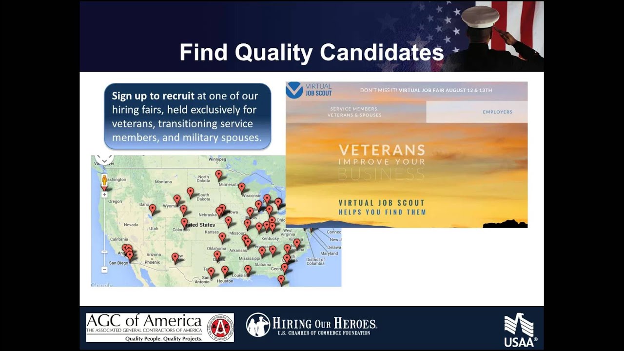 Hiring Our Heroes: Best Practices for Construction Employers Webinar